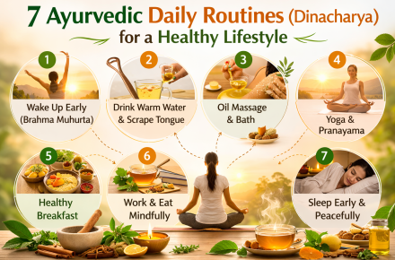 7 Ayurvedic Daily Routines (Dinacharya) for a Healthy Lifestyle