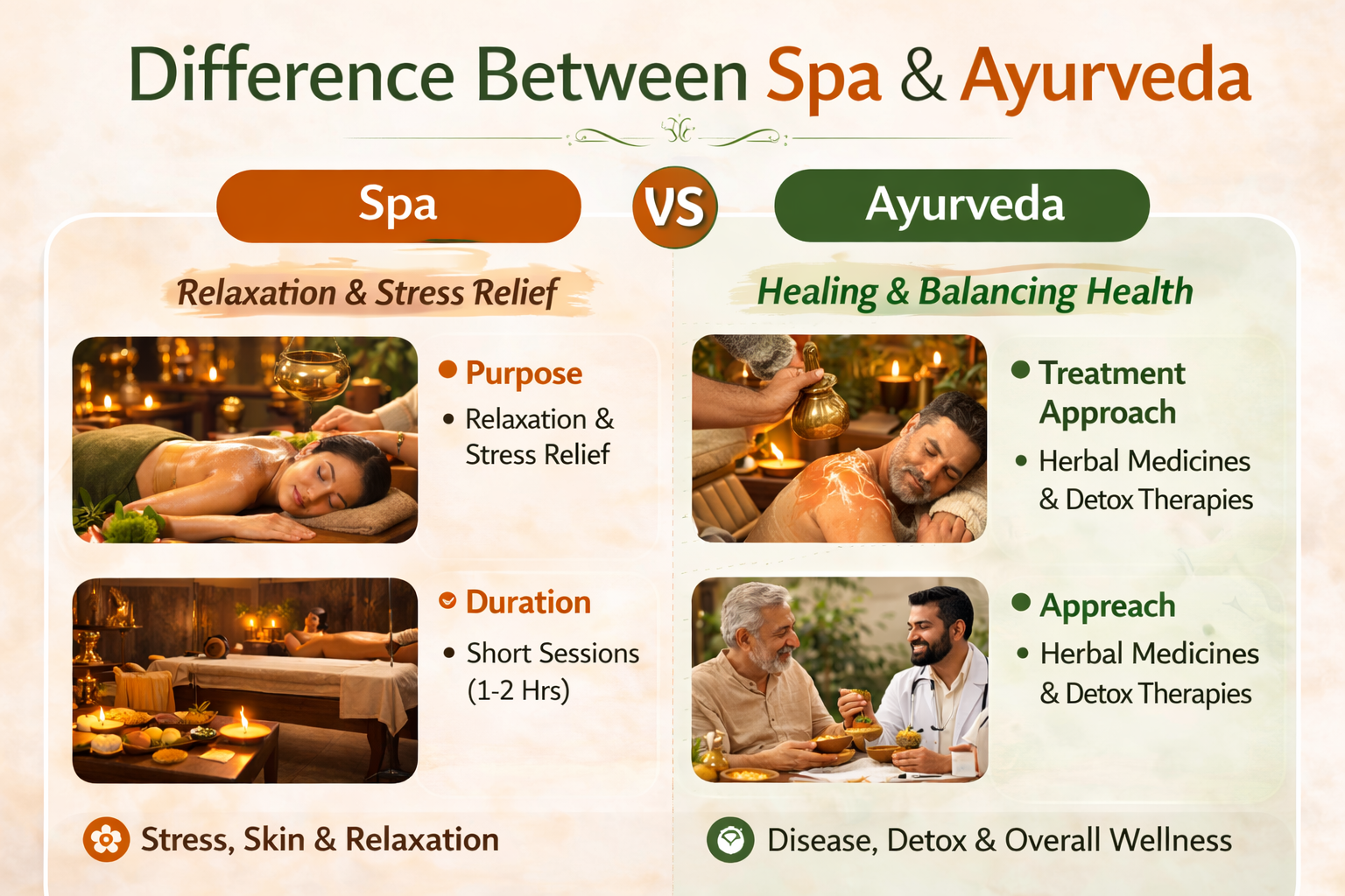 Why Authentic Kerala Ayurveda Matters – Difference Between Spa & Medical Ayurveda